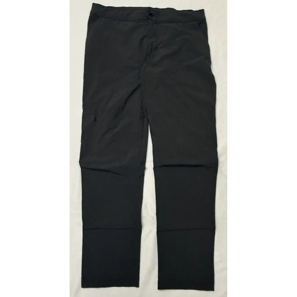 The North Face Men’s 36W X 32L (Fits 35X31) Black Straight Leg Pants UPF 40 Zip